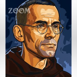 Malowanie po numerach dla wymagających. Akrylowo. Maksymilian Kolbe