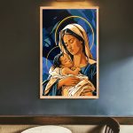 Malowanie po numerach dla wymagających. Akrylowo. Maryja, Jezus