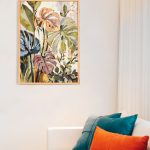 Malowanie po numerach dla wymagających. Akrylowo. Monstera, liście