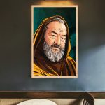Malowanie po numerach dla wymagających. Akrylowo. Ojciec Pio